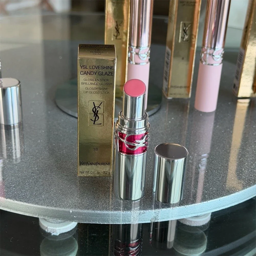 Yves Saint Laurent Loveshine Candy Glaze Lip Gloss Stick 18 Bubble Gum